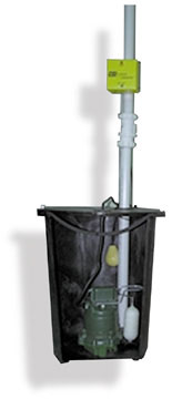 Basement Sump Pump System